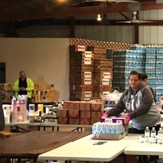 Ripley County’s donations management center