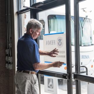 Setting up a Disaster Recovery Center in Neosho