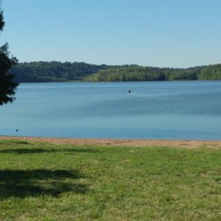 Creve Coeur Lake in St. Louis County, like many parts of Missouri, looks very inviting this week.